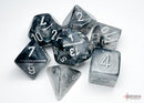Borealis Light Smoke/silver Luminary Polyhedral 7-Dice Set - Image 2