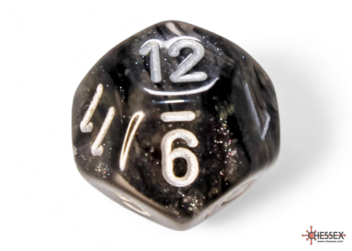 Borealis Light Smoke/silver Luminary Polyhedral 7-Dice Set - Image 10 - Dice & Accessories - Image - Pop Weasel