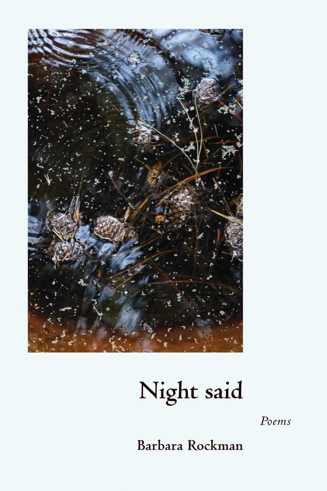 Night Said: Poems - Books - Image - Pop Weasel