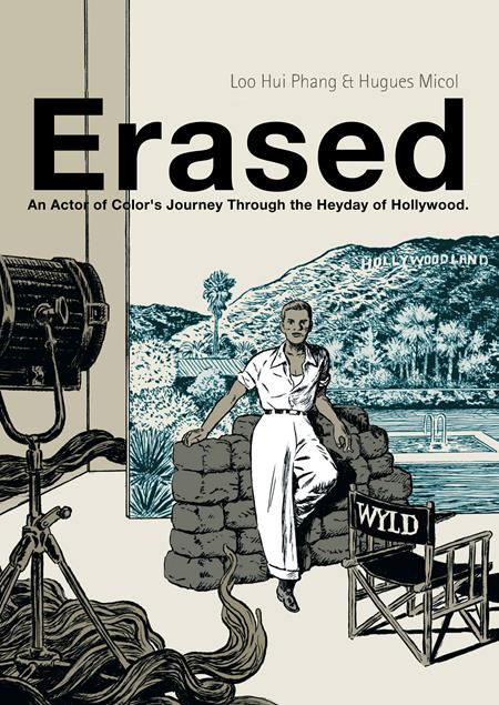 Erased  | Hardcover An Actor Of Colors Journey Through The Heyday Of Hollywood - Graphic Novels - Image - Pop Weasel