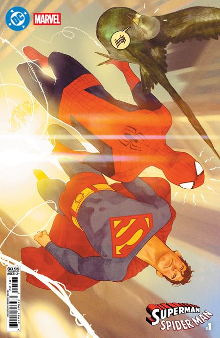 DC Marvel Superman Spider-man #1  | One Shot  H Mitch Gerads Card Stock Var