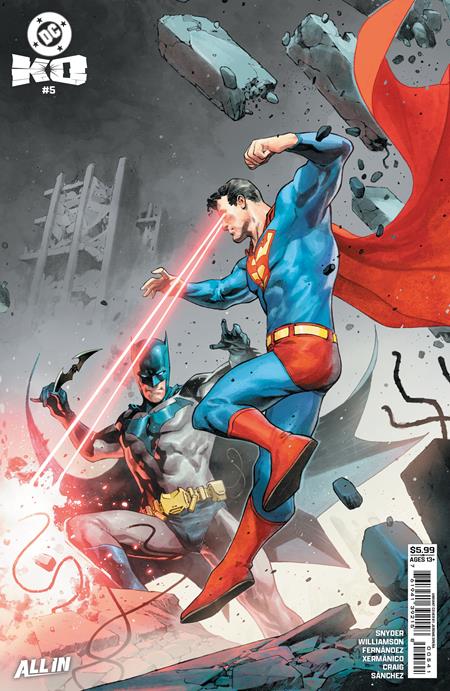 DC K.o. #5 (of 5)  D Jerome Opena Card Stock Var