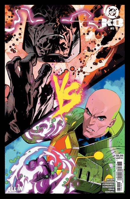 DC K.o. #5 (of 5)  G Dan Mora Bracket Card Stock Var