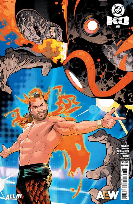 DC K.o. #5 (of 5)  J Dan Mora DC Aew Cameo Card Stock Var