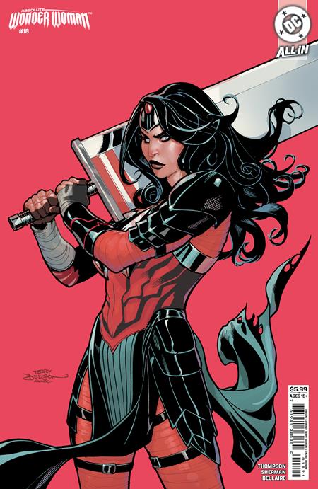 Absolute Wonder Woman #18  B Terry Dodson Card Stock Var