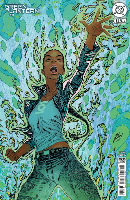 Absolute Green Lantern #12  B Guillem March Card Stock Var