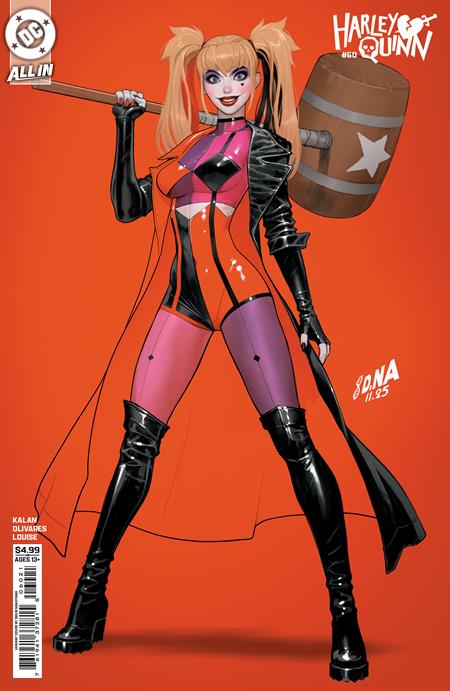 Harley Quinn #60  B David Nakayama Card Stock Var