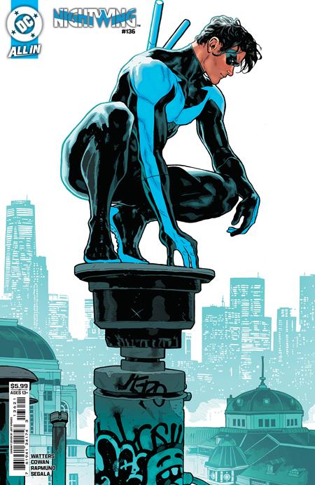 Nightwing #136  B Jeff Spokes Card Stock Var