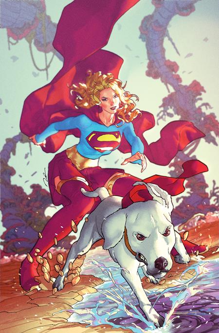 Superman Day 2026 - Supergirl Woman Of Tomorrow #1  B Gerald Parel Foil Var