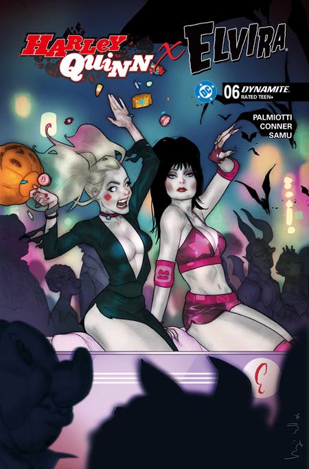 Harley Quinn X Elvira #6  D Ben Caldwell Var