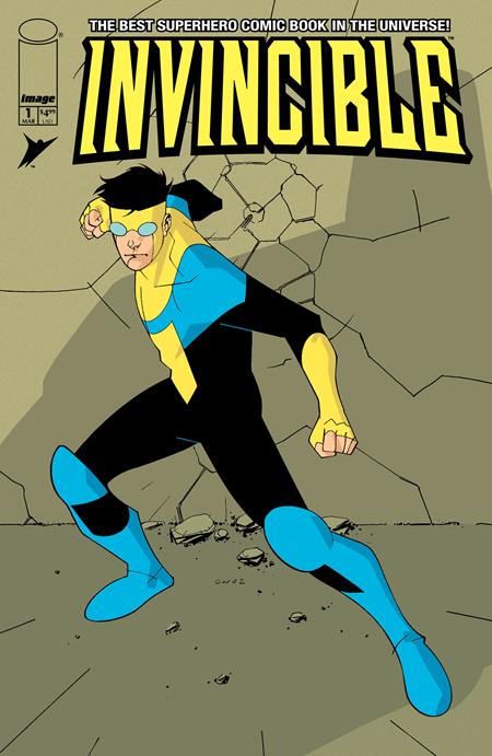 Invincible Foil Edition #1 Reprint  A Cory Walker & Bill Crabtree Foil