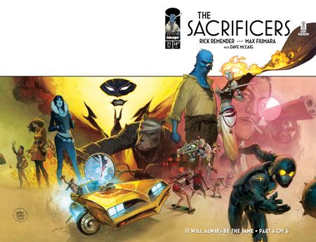 Sacrificers #21  C Andrew Robinson Wraparound Var