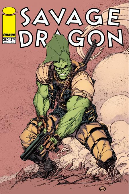 Savage Dragon #280  C Brett Booth & Livesay Var