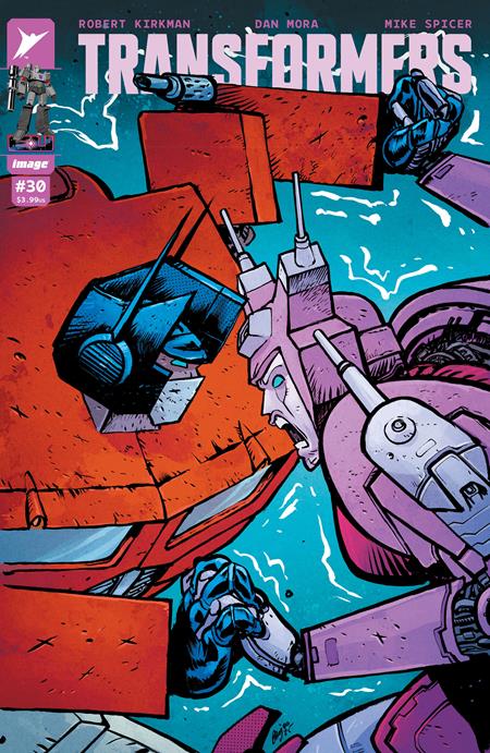 Transformers #30  B Daniel Warren Johnson & Mike Spicer Var