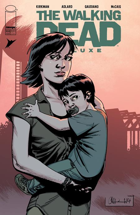 Walking Dead Deluxe #132  B Charlie Adlard & Dave Mccaig Var