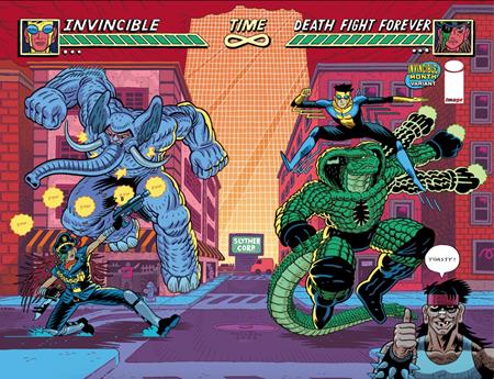 Death Fight Forever #2 (of 5)  D Andrew Maclean Invincible Team Up Wraparound Var