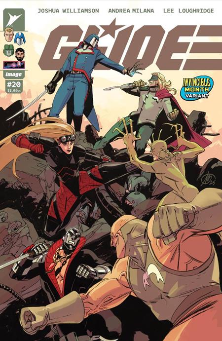 Gi Joe #20  F Tom Reilly Invincible Team Up Var