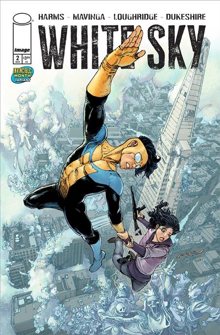 White Sky #2  C Jp Mavinga Invincible Team Up Var