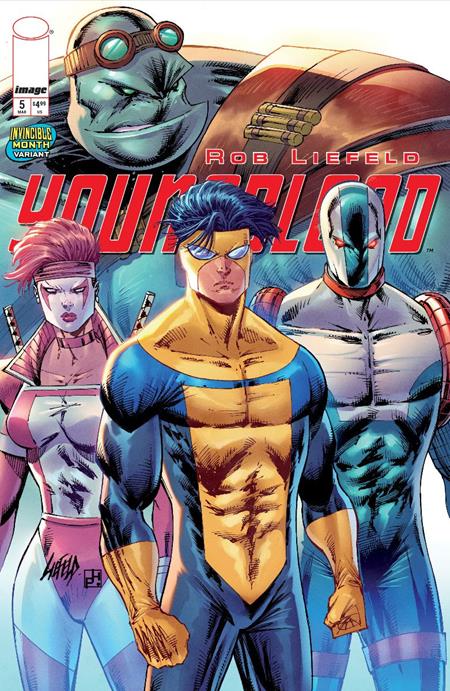 Youngblood #5  E Rob Liefeld Invincible Team Up Var