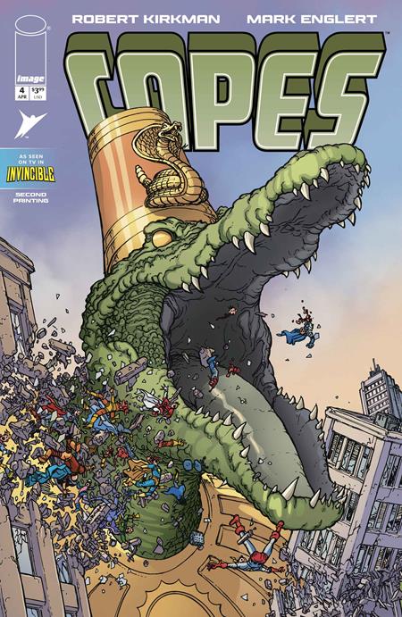Invincible Universe Capes #4 2nd Ptg
