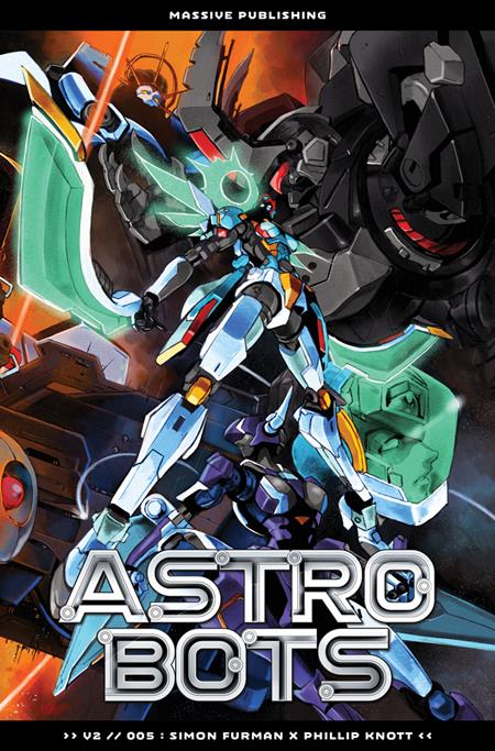 Astrobots #5 (of 5)  A Phillip Knott Connecting Cover