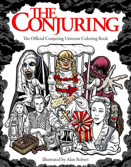 Conjuring  | Hardcover The Official Conjuring Universe Coloring Book - Books - Image - Pop Weasel