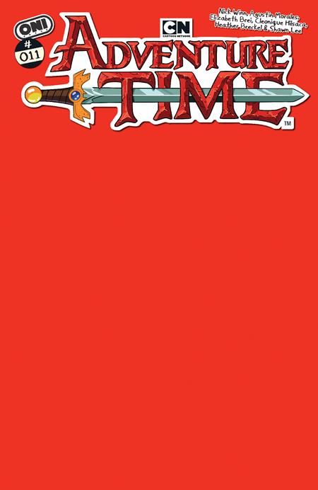 Adventure Time (2025) #11  C Flame Princess Red Blank Sketch Var
