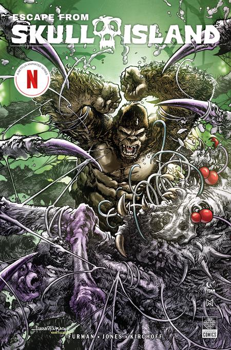 Escape From Skull Island #3  A Harvey Tolibao