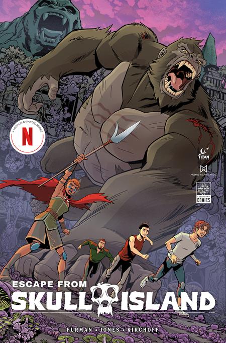 Escape From Skull Island #3  B Christopher Jones Var