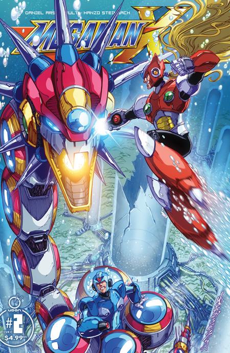 Mega Man X #2 (of 5)  C Alex Milne Var