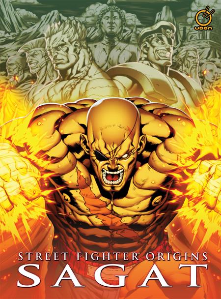 Street Fighter Origins  | Hardcover Sagat Previously Offered Thru Other Distributors