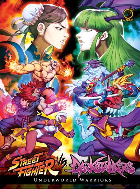 Street Fighter Vs Darkstalkers  | Hardcover Vol 01 Underworld Warriors Previously Offered Thru Other Distributors - Graphic Novels - Image - Pop Weasel