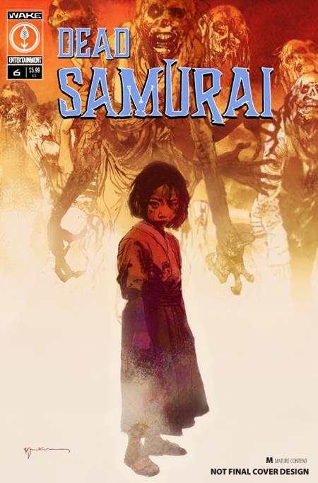 Dead Samurai #6  A Bill Sienkiewicz