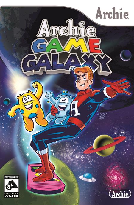 Archie Comics 85th Anniversary Presents Archie Game Galaxy #1  | One Shot  C Joe Staton Foil Var Limited To 1000 Copies Allocations May Occur