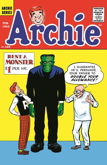 Archie #125 Facsimile Edtion  A Harry Lucey