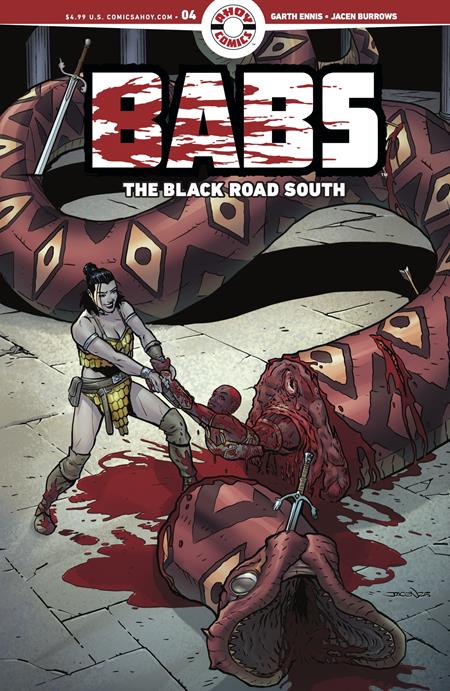 Babs The Black Road South #4 (of 6)  A Jacen Burrows
