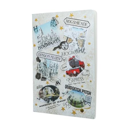 Harry Potter Collection The Wizarding World Notebook  | TPB A4 Gridded Large Previously Offered Thru Other Distributors - Graphic Novels - Image - Pop Weasel