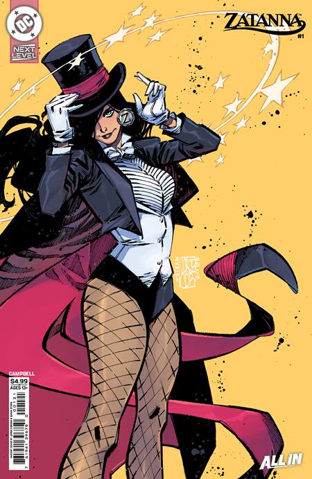 Zatanna (2026) #1  D Jorge Corona Next Level Card Stock Var