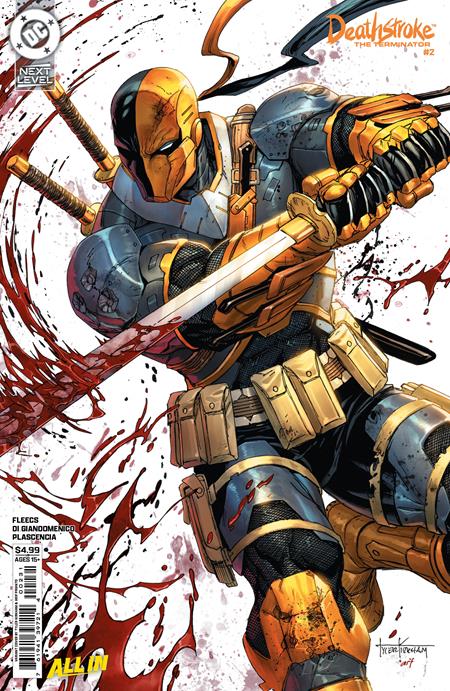 Deathstroke The Terminator #2  C Tyler Kirkham Card Stock Var