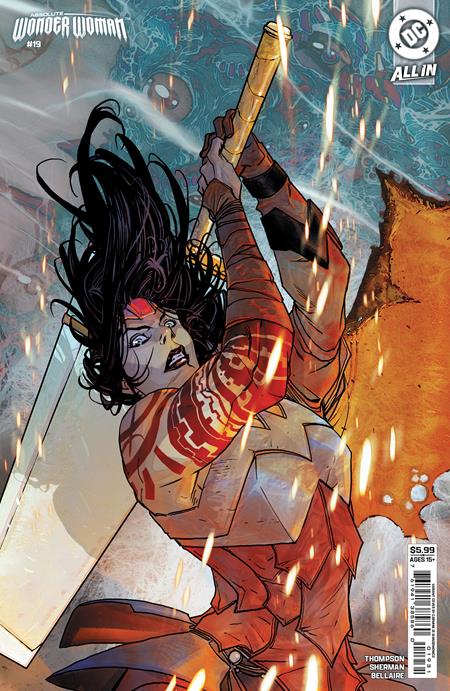 Absolute Wonder Woman #19  C Carmine Di Giandomenico Card Stock Var
