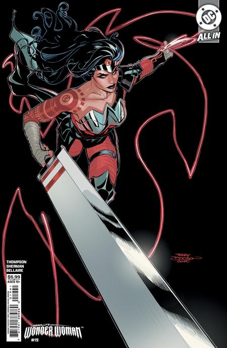 Absolute Wonder Woman #19  D Terry Dodson Card Stock Var