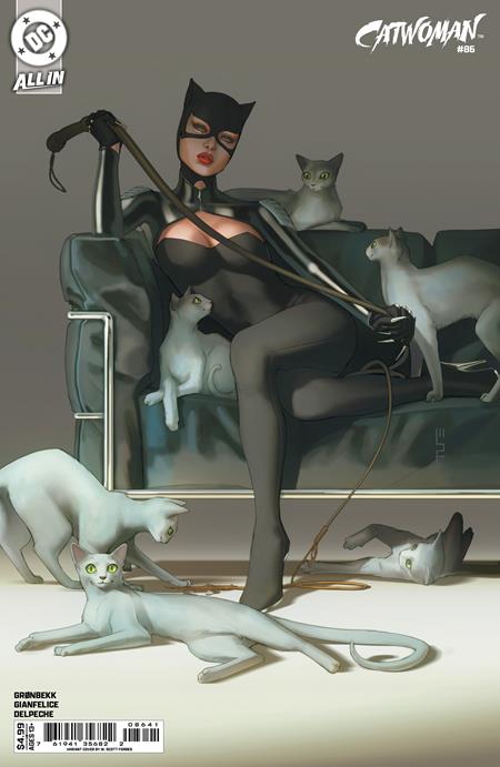 Catwoman #86  D W Scott Forbes Card Stock Var