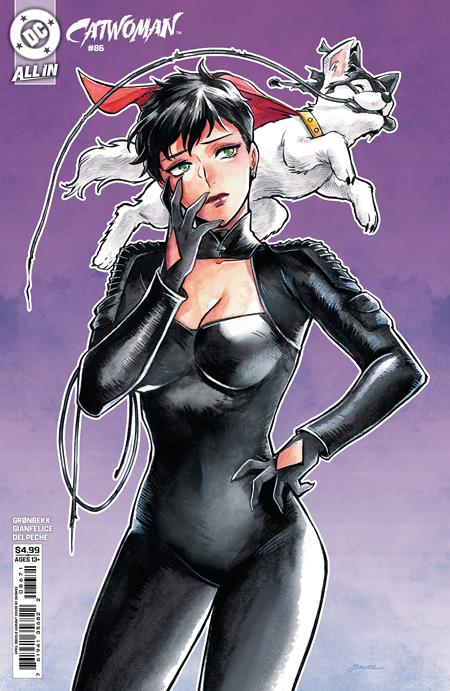 Catwoman #86  F Saowee April Drools Card Stock Var