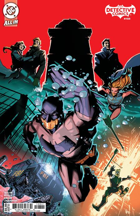 Detective Comics #1108  D Pete Woods Things To Come Card Stock Var