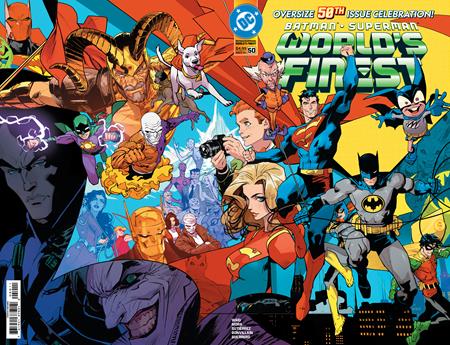 Batman Superman Worlds Finest #50  A Dan Mora Wraparound
