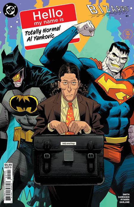 Bizarro Year None #1 (of 4)  D Dan Mora Totally Normal Al Yankovic Cameo Card Stock Var