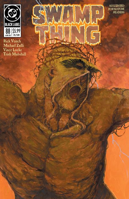 Swamp Thing 1989 #1 (of 4)  B Michael Zulli Card Stock Var