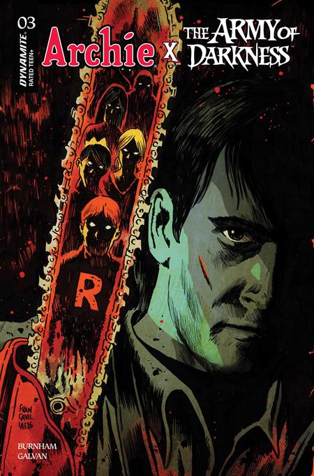 Archie X Army Of Darkness #3  A Francesco Francavilla Var
