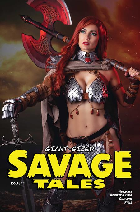 Giant Sized Savage Tales  | One Shot  C Ivy Cosplay Red Sonja Var - Comics - Image - Pop Weasel