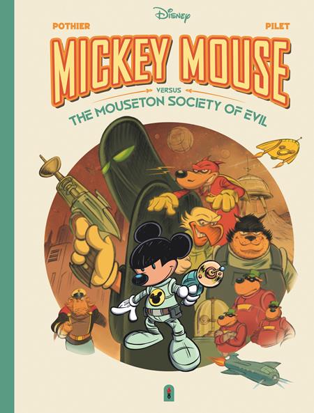 Walt Disneys Mickey Mouse Versus The Mouseton Society Of Evil  | Hardcover - Graphic Novel - Image - Pop Weasel